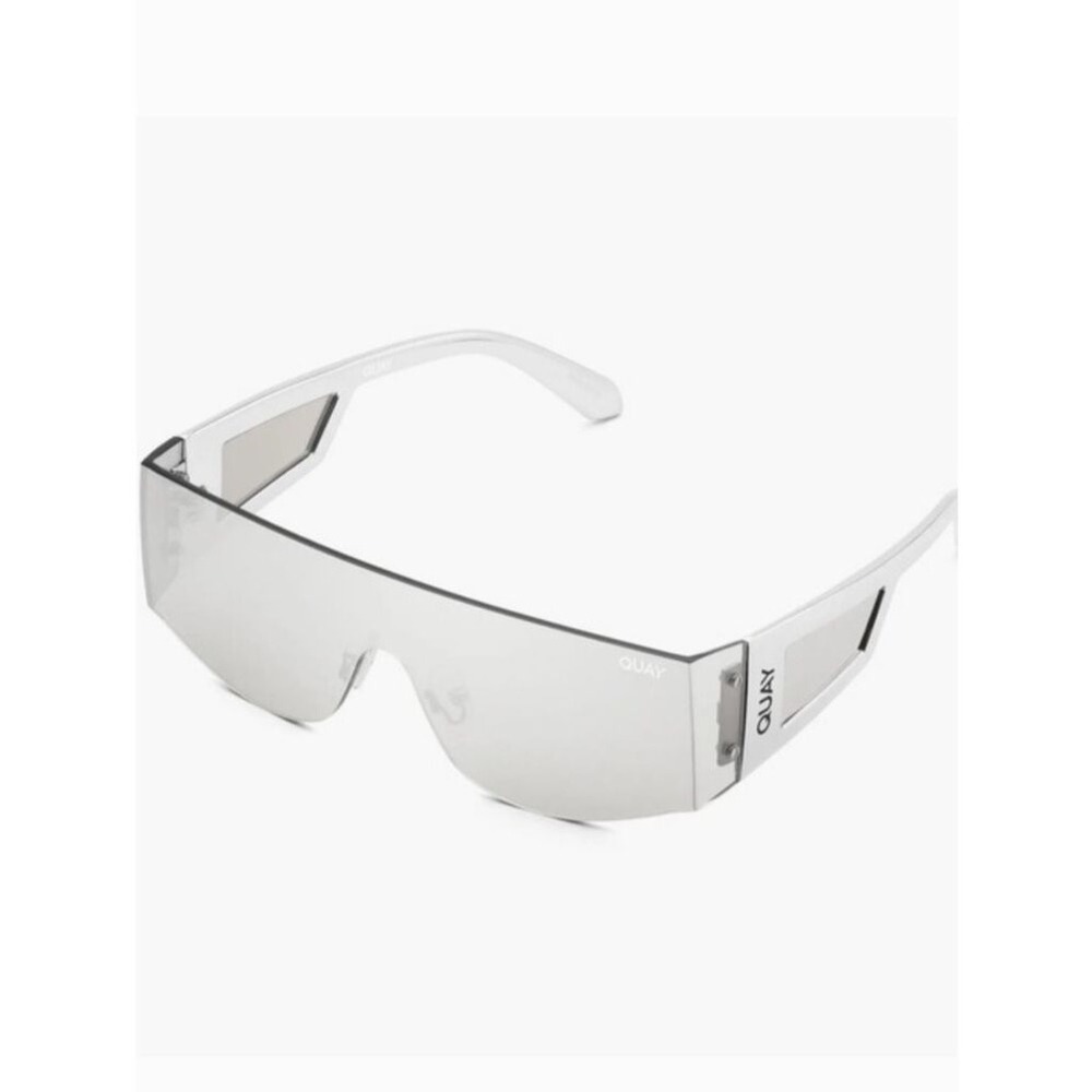 Quay Australia New Wave Sunglasses- Silver/Silver